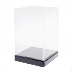 Akrilinis vitrinos dėklas Skaidrus vitrinos Dulkėms atsparus figūrėlėms Kolekcionuojamiems daiktams Žaislams 10x10x20cm