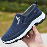 Loafers Vyri&scaron;ki sportbačiai tinklelis, kvėpuojantis, neslystantis ant vulkanizuotų batų Mink&scaron;tas padas vientisos spalvos Patogūs vandens batai Zapatos 41