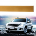 152x15cm Automobilio Blizgus Saulės Juostelė Universali Automobiliui Mikroautobusui Priekinio Stiklo Saulės Juostelė Automobilio Lipdukai Priekinio Stiklo Saulės Juostelė Automobilio Lipdukas juoda
