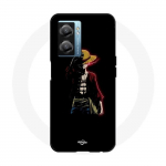 Coque Maniacase pour Oppo A77 5G one piece manga anime luffy fond noir juoda