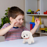 Elektrinis &scaron;unų žaislas, mink&scaron;tas, patogus, įdomus, gyvenimi&scaron;kas žaislas &scaron;uo One Size