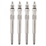 HURRISE Bougie de chauffage 4 pi&egrave;ces bougie de pr&eacute;chauffage 7700100558 convient pour Renault Clio Kangoo Trafic