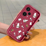Mink&scaron;tas silikoninis kvadratinių kopėčių spausdinimo ra&scaron;tų telefono korpusas, pilnas dangtis, fotoaparatas, atsparus smūgiams, guminis dėklas, skirtas Xiaomi Redmi Redmi 11A balta