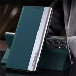 Prabangus odinis atverčiamas dėklas Samsung Galaxy S25 S24 S23 S22 S21 S20 Ultra Plus S23 S21 S24 FE Note 20 Ultra stovas-dėklas Samsung S20