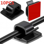 10/20/50 vnt Kabelių laikiklio spaustukai Laidelių vyniotuvo laikiklis Ausinių pelės laido spaustuko apsauga USB kabelio valdymo spaustukai Laidų tvarkyklė