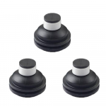 3 vnt. Variklio dangčio guminės įvorės tvirtinimo spaustukai 7701056972 Renault Clio Megane Scenic