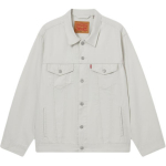 Levis Laisvo kirpimo Vienspalvė Paprasta Laisvalaikio Polo apykaklė Ilgomis rankovėmis Darbinė striukė Vyri&scaron;kos striukės Pilka Balta A5782-0066 L