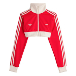 adidas x Avavav Trumpas sportinis džemperis Geresnė skarlato spalva Moteri&scaron;ki vir&scaron;utiniai drabužiai Raudonas JG8784 XL