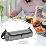 Food Warming Mat Bag for Roll up Warmer Tray with Shoulder Strap Heating Pad