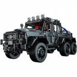 ToylinX 6x6 Visureigio Statybiniai Blokeliai Žaislinis Automobilis Techniniai Blokeliai Sunkvežimio Modeliavimo Modelis 1:8 mastelio suaugusiųjų statybinių transporto priemonių rinkiniai