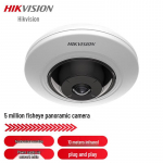 Hikvision 5MP 360 laipsnių žuvies akies HD IP kamera Kinijos ki&scaron;tukas (adapteris įtrauktas)