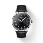 Tissot Odinis Dirželis Juodas Ciferblatas Vyri&scaron;kas Mados Laikrodis T116.410.16.057.00 juoda