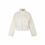 Nike Swoosh Sherpa &Scaron;ilta Vėjui atspari striukė Moteri&scaron;kos striukės Baltos CU6640-238 XL