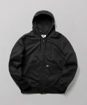 Dickies Drobės Su Pamu&scaron;alu Užtraukiamas Gobtuvas Juodas Black/Xl black