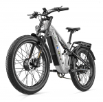 Shengmilo S600 Pro Suaugusiųjų Visureigių Elektrinis Dviratis 48V25AH Baterija 90KM Maksimalus Atstumas 2*1000W Dvigubas Variklis 45KM/H Didžiausias Greitis Be ABE E-Kalnų Dviratis