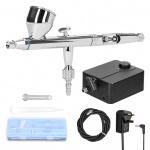 Universalus profesionalus T182C 0,3 mm Airbrush Max 30PSI oro siurblių rinkinys modelių kūrimui &bdquo;pasidaryk pats&ldquo;
