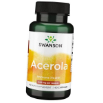 Vitaminas C ir Acerolos vy&scaron;nių vaisių ekstraktas, Acerola 500, Swanson 60 kapsulių (36280111) 60caps
