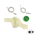 EWR1159 Langų pakėlimo mechanizmo remonto komplektas, priekinis kairysis, Peugeot 508 MK1 W23 8D 8E 2010-2018 4/5 Durų 9221GY