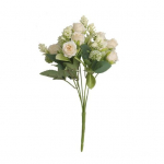 Mados modeliavimo gėlių puok&scaron;tė tikrovi&scaron;ka su dekoratyviniu stiebu geltona