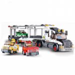 638 vnt. vik&scaron;rinis transporteris Transporto priemonės modelis Statybinės kaladėlės Plytos Žaislai Dovana suaugusiems vaikams berniukams No Box