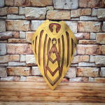 55.88 cm The Soldier Boy Wooden Shield Superhero Roleplay Shield Comic Cosplay Shield Replica Best For Gift