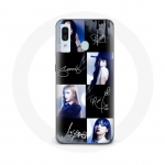 Coque pour Samsung Galaxy A20e Blackpink Signature Photo Jennie Jisoo Lisa Rose - Maniacase juoda