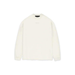 Fear of God Essentials ilgomis rankovėmis mar&scaron;kinėliai Cloud Dancer Vyri&scaron;ki vir&scaron;utiniai drabužiai Kreminė 125BT232011F L