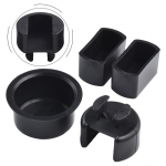 Galinio dangčio vyrių įvorės įvorės įdėklo komplektas, skirtas Ford F serijos sunkvežimiams, durų vyrių įvorės, automobilių interjero priedai