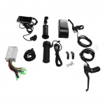 15A DC36V 48V elektrinio dviračio valdiklio ekrano rinkinys su stabdžių rankena, pasukama rankena PAS magnetine