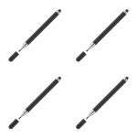 Patogios rankenos talpinis ra&scaron;iklis Tikslus, prakti&scaron;kas mobiliojo telefono plan&scaron;etinio kompiuterio ra&scaron;iklio pie&scaron;tukas 4pcs juoda