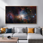 Ūkas Kosmosas Planeta Debesis Žvaigždės Paveikslas Sienų Menas Drobė Tapyba Sienų Peizažas Plakatai ir Spaudiniai Svetainės Miegamojo Dekorui Be Rėmo 20*40cm