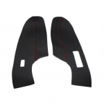 VW Polo 2011 2012 2013 2014 2015 2016 Hečbeko odinis durų skydelis Front Black-red