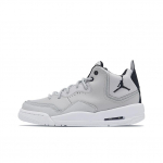Air Jordan Courtside 23 GS Pilkas Rūkas Vaikams Sportbačiai Tamsiai Dūminis Pilkas Baltas AR1002-002 36