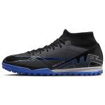Nike Zoom Mercurial Superfly 9 Academy TF Shadow Pack Unisex Krosiniai batai Juodi Hyper-Royal Chromo DJ5629-040 40.5