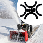 731-0782 Sniego pūstuvo guminio irklų priedas Lengvas techninės priežiūros atsarginis dalis Pakeičia