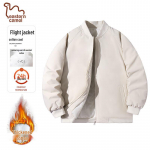 EASTERN CAMEL Men's Padded Baseball Collar Jacket 2XL