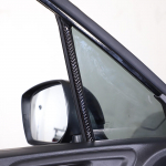 Skirtas Subaru Forester 2013 2014 2015 2016 2017 2018 Mink&scaron;to anglies pluo&scaron;to priekinio stiklo vertikalios dekoratyvinės juostos automobiliui Carbon FiberrXk