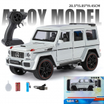 Pur&scaron;kiklis 1:24 G63 Off Road RC Automobilis Lydinio Metalinis Liejinio Modelis Automobilis Dekoratyviniai Papuo&scaron;alai Namams ir Darbo Stalui Eksponavimui Kolekcijoms Pomėgiams