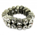 Bague 'Diamonds' Blanc