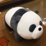 Mes Bare Bears Ledo me&scaron;kiukas pliu&scaron;iniai žaislai Mieli įdaryti lėlės Mink&scaron;tos pagalvės Dovanos vaikams