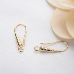 20 vnt juvelyrikos dirbinių atradimų graviruoti auskarai prancūzi&scaron;ki kabliukai auksas