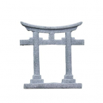 Pridėkite Japonijos įspūdį akvariumui naudodami mūsų &scaron;intoistinio Torii &scaron;ventyklos vartų ornamentą ir saugų akvariumo dekoravimui L