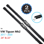 for Volkswagen VW Tiguan MK1 MK2 2008~ Wiper Blade Car Accessories Stickers Front Windshield Wipers 2009 2010 2017