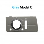 LHD priekinio kairiojo prietaisų skydelio priekinių žibintų jungiklio dangčio apdailos keitimas, skirtas Mercedes Benz W211 E Class 320 350 550 W211 Gray Model C