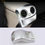 For Mercedes Benz GLC260L GLC300l -Auto parts ABS Chrome Rear Air Conditioning Vent Cover Trim 2pcs