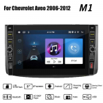 8 colių 2Din Android automobilinis stereofoninis radijas, skirtas Chevrolet Aveo 2006-2012 su mygtuko rankenėle Multimedijos vaizdo grotuvas GPS navigacija 1+32GB