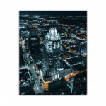 Garsusis kelionių miestas Anime plakatas Marokas Niujorkas Paryžius peizažas, drobė, tapyba Spausdinti sieniniai paveikslai, skirti namų interjerui dekoruoti 21x30cm No Frame