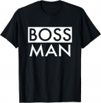 Boss Man Matching Family Couple Husband Dad Unisex mar&scaron;kinėliai S
