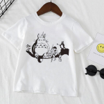 Vaikams Juokingi animaciniai filmukai Vaiki&scaron;ki Drabužiai Mar&scaron;kinėliai Mieli Anime Vasaros Spaudiniai Berniukams Merginoms Vir&scaron;utinė 130cm