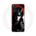 Coque pour Xiaomi Redmi Note 11S Itachi Uchiwa Naruto Anime Manga